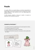 Aperçu - Jeux - Lucky Symbols / Symboles porte-bonheur: Puzzle (Puzzle pour le cours d'anglais) - Page 1