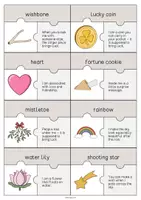 Aperçu - Jeux - Lucky Symbols / Symboles porte-bonheur: Puzzle (Puzzle pour le cours d'anglais) - Page 3