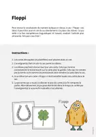 Aperçu - Jeux - Lucky Symbols / Symboles porte-bonheur: Floppi (Jeu pour le cours d'anglais) - Page 1