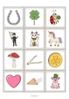 Aperçu - Jeux - Lucky Symbols / Symboles porte-bonheur: Floppi (Jeu pour le cours d'anglais) - Page 2