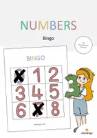Aperçu - Jeux - Numbers / Nombres: Bingo (Jeu pour le cours d'anglais) - Page de couverture