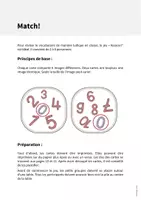 Aperçu - Jeux - Numbers / Nombres: Match! (Jeu pour le cours d'anglais) - Page 1
