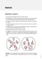 Aperçu - Jeux - Numbers / Nombres: Match! (Jeu pour le cours d'anglais) - Page 2