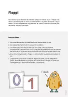Aperçu - Jeux - Numbers / Nombres: Floppi (Jeu pour le cours d'anglais) - Page 1