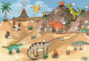 Vorschau - Arbeitsblätter - Dinosaurier - Seite 3