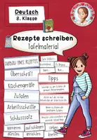 Vorschau - Präsentationen/Tafelbilder - Rezepte schreiben Vorgangsbeschreibung | Tafelmaterial Klasse 2-3 - Deckblatt