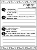 Aperçu - Fiches - L'ile maudite_carnet de lecture - Page 2