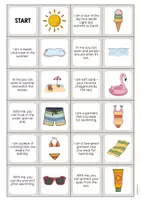 Aperçu - Jeux - Summer / Été: Reading Domino (Jeu pour le cours d'anglais) - Page 2