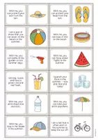 Aperçu - Jeux - Summer / Été: Reading Domino (Jeu pour le cours d'anglais) - Page 3