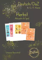 Vorschau - Unterrichtsreihen - Akkusativ & Guck nicht über die Mauer - Deckblatt
