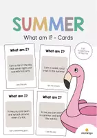 Aperçu - Jeux - Summer / Été: What am I? - Cards (Jeu pour le cours d'anglais) - Page de couverture