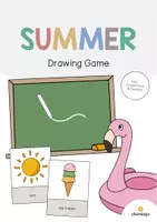 Aperçu - Jeux - Summer / Été: Drawing Game (Jeu pour le cours d'anglais) - Page de couverture