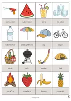 Aperçu - Jeux - Summer / Été: Drawing Game (Jeu pour le cours d'anglais) - Page 3