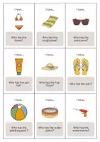 Aperçu - Jeux - Summer / Été: I have..., who has...? (Jeu pour le cours d'anglais) - Page 3