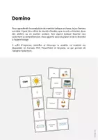 Aperçu - Jeux - Summer / Été: Domino (Jeu pour le cours d'anglais) - Page 1