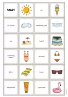 Aperçu - Jeux - Summer / Été: Domino (Jeu pour le cours d'anglais) - Page 2
