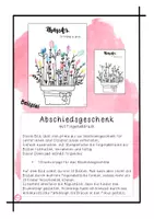 Vorschau - Poster - Abschiedsgeschenk mit Fingerabdruck - Deckblatt