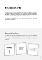 Aperçu - Cartes / Images - Breakfast / Petit-déjeuner: Smalltalk Cards (Cartes de conversation) - Page 1