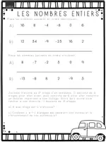 Aperçu - Feuilles d'exercices - Exercices - Les nombres entiers - Page 2