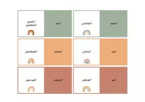 Vorschau - Spiele - Pronombres interrogativos - Deckblatt