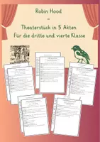 Vorschau - Spiele - Robin Hood – Ein szenisches Theaterstück zur Leseförderung - Deckblatt