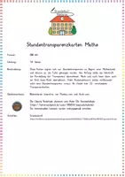 Vorschau - Präsentationen/Tafelbilder - Stundentransparenzkarten Mathe - Seite 1