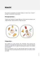 Aperçu - Jeux - Breakfast / Petit-déjeuner: Match! (Jeu pour le cours d'anglais) - Page 1