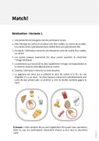 Aperçu - Jeux - Breakfast / Petit-déjeuner: Match! (Jeu pour le cours d'anglais) - Page 2