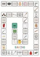 Aperçu - Jeux - Baking / Cuisson: Vocabulary Game (Jeu pour le cours d'anglais) - Page 2