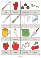 Aperçu - Jeux - Baking / Cuisson: Drawing Game (Jeu pour le cours d'anglais) - Page 3