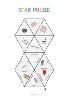 Aperçu - Jeux - Baking / Cuisson: Star Puzzle (Jeu pour le cours d'anglais) - Page 2