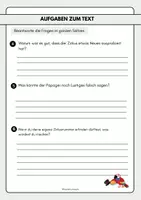 Vorschau - Arbeitsblätter - Zirkus Tamtini_Lesetext mit Aufgaben_Klasse3_4 - Seite 3