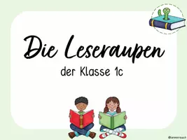 Vorschau - Poster - Leseraupen Aushang alle Klassenstufen - Seite 3