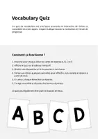 Aperçu - Jeux - Football: Vocabulary Quiz (Jeu de questions pour le cours d'anglais) - Page 1