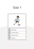Aperçu - Jeux - Football: Vocabulary Quiz (Jeu de questions pour le cours d'anglais) - Page 3