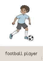 Aperçu - Affichage - Football: Word and Picture Cards (Cartes avec images pour le cours d'anglais) - Page 2