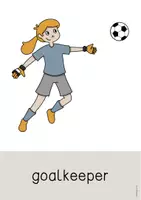 Aperçu - Affichage - Football: Word and Picture Cards (Cartes avec images pour le cours d'anglais) - Page 3