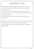 Vorschau - Arbeitsblätter - Wiederholungsheft für die zentralen Themen der 1. Klasse - Seite 1