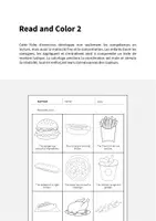 Aperçu - Cartes d'exercices - READ & COLOR: Pack XXL de ressources pour les cours d’anglais - Page 2