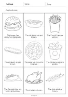 Aperçu - Cartes d'exercices - READ & COLOR: Pack XXL de ressources pour les cours d’anglais - Page 3