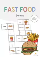 Aperçu - Jeux - FAST FOOD: Pack XXL de ressources pour les cours d’anglais (Restauration rapide) - Page 1