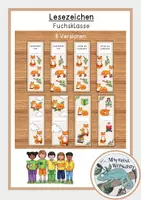 Vorschau - Poster - Lesezeichen - Fuchsklasse - Deckblatt