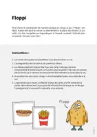 Aperçu - Jeux - Fast Food / Restauration rapide: Floppi (Jeu pour le cours d'anglais) - Page 1