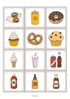 Aperçu - Jeux - Fast Food / Restauration rapide: Floppi (Jeu pour le cours d'anglais) - Page 3
