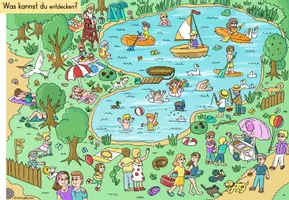 Vorschau - Stationenlernen - Wimmelbild | Sommer - Seite 2