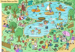 Vorschau - Stationenlernen - Wimmelbild | Sommer - Seite 3
