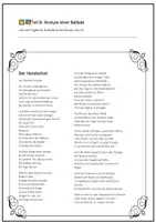 Vorschau - Arbeitsblätter - Klassenarbeit Thema Ballade - Seite 2