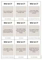 Aperçu - Jeux - Fast Food / Restauration rapide: What am I? - Cards (Jeu pour le cours d'anglais) - Page 2