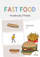Aperçu - Jeux - Fast Food / Restauration rapide: Vocabulary Fitness (Fitness du vocabulaire) - Page de couverture
