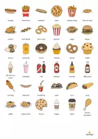 Aperçu - Jeux - Fast Food / Restauration rapide: Vocabulary Fitness (Fitness du vocabulaire) - Page 2